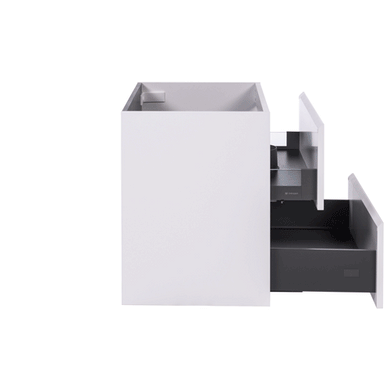 *Clearance* Alles Plus 750mm Wall Hung Vanity Cabinet | Satin White |