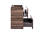 Alles Plus 750mm Floor Standing Vanity Cabinet | Legna Noir Woodgrain |