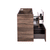 Alles Plus 1200mm Floor Standing Vanity Cabinet | Legna Noir Woodgrain |