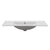Una 900mm Vanity Top with 1 Tap Hole | Gloss White |