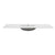 Una 1500mm Vanity Top with Single Sink and 1 Tap Hole | Gloss White |