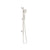 Nero Mecca Rail Shower with Air Shower | Brushed Nickel |