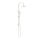 Nero Mecca Twin Shower with Air Shower | Brushed Nickel |