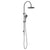 Nero Mecca Twin Shower with Opal Shower, Gunmetal