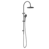 Nero Mecca Twin Shower with Opal Shower | Gun Metal |