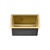 Retto 290mm x 450mm x 230mm Small Stainless Steel Sink | Brushed Brass (gold) |