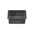 Retto 290mm x 450mm x 230mm Small Stainless Steel Sink | Brushed Gun Metal (black) |