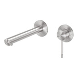 Phoenix Vivid Slimline SS 316 Wall Basin/ Bath Mixer Set 180mm | Stainless Steel |