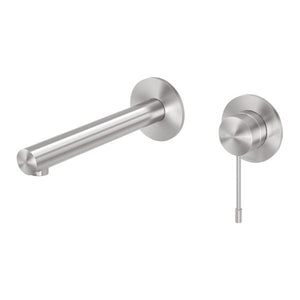 Phoenix Vivid Slimline SS 316 Wall Basin/ Bath Mixer Set 180mm | Stainless Steel |