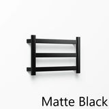 Soft Square 3 Bar Towel Ladder Available in Heated and Non Heated | 6 Colours and 5 Sizes Available |