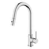 *Clearance Stock* Profile Kitchen Sink Mixer with Pull-Out, Chrome
