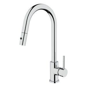 *Clearance Stock* Profile Kitchen Sink Mixer with Pull-Out, Chrome