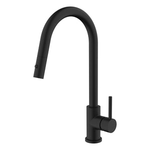*Clearance Stock* Profile Kitchen Sink Mixer with Pull-Out, Matte Black
