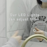 *Clearance* Arco Arch 1000mm x 1000mm LED Mirror with Frosted Glass Border and Demister