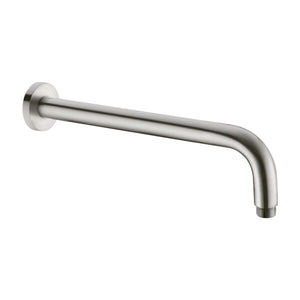 Nero Round Shower Arm | Brushed Nickel |