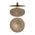 Nero Opal Shower Head | Brushed Bronze |
