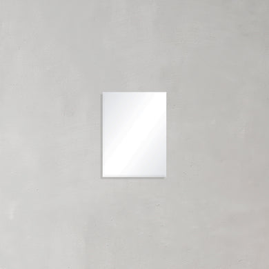 Rectangular Frameless Mirror with Bevelled Edge