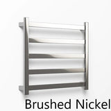 Soft Square 5 Bar Towel Ladder Available in Heated and Non Heated | 6 Colours and 5 Sizes Available |