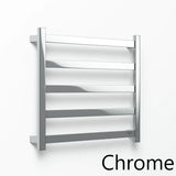Soft Square 5 Bar Towel Ladder Available in Heated and Non Heated | 6 Colours and 5 Sizes Available |