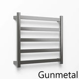 Soft Square 5 Bar Towel Ladder Available in Heated and Non Heated | 6 Colours and 5 Sizes Available |