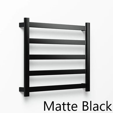 Soft Square 5 Bar Towel Ladder Available in Heated and Non Heated | 6 Colours and 5 Sizes Available |