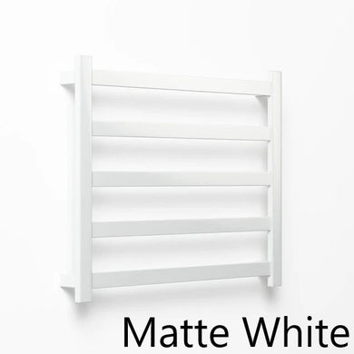 Soft Square 5 Bar Towel Ladder Available in Heated and Non Heated | 6 Colours and 5 Sizes Available |