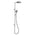 Phoenix NX QUIL Twin Shower | Chrome & Matte Black |