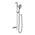Phoenix NX QUIL Rail Shower | Chrome & Matte Black |