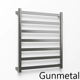 Soft Square 7 Bar Towel Ladder Available in Heated and Non Heated | 6 Colours and 5 Sizes Available |