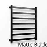 Soft Square 7 Bar Towel Ladder Available in Heated and Non Heated | 6 Colours and 5 Sizes Available |