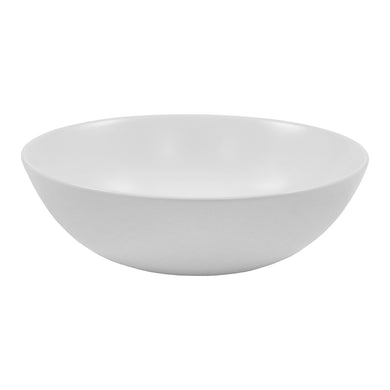 Oasis Slim MK2 Round 400mm Above-Counter Basin, Matte White