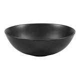 Oasis Slim MK2 Round 400mm Above-Counter Basin, Matte Black