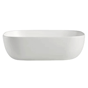 *Clearance* Julio 455mm x 325mm Above-Counter Basin, Matte White