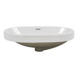 Kao 54S Semi-Inset 590mm x 400mm Basin | Gloss White |