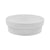 Kahm White Round Semi Inset 360mm Basin | Gloss |