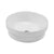 Kahm White Round Semi Inset 360mm Basin | Gloss |