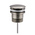 Dome Pop Up Waste, Universal 32mm/40mm, Suits Overflow and Non-Overflow, Brushed Nickel
