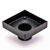 Brass Tile Insert Floor Waste | 50mm Outlet, Matte Black