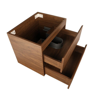 *Clearance* Alles 600mm Wall Hung Vanity Cabinet | Acacia Ash Woodgrain |