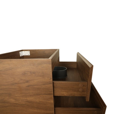 *Clearance* Alles 600mm Wall Hung Vanity Cabinet | Acacia Ash Woodgrain |