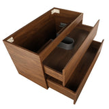 Alles 900mm Wall Hung Vanity Cabinet | Acacia Ash Woodgrain |