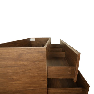 *Clearance* Alles 1200mm Wall Hung Vanity Cabinet | Acacia Ash Woodgrain |