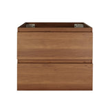 Alles 600mm Wall Hung Vanity Cabinet | Villara Oak Woodgrain |