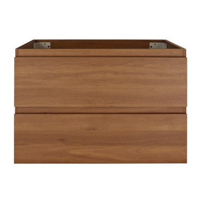 *Clearance* Alles 750mm Wall Hung Vanity Cabinet | Villara Oak Woodgrain |