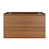 Alles 900mm Wall Hung Vanity Cabinet | Villara Oak Woodgrain |