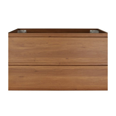 *Clearance* Alles 900mm Wall Hung Vanity Cabinet | Villara Oak Woodgrain |
