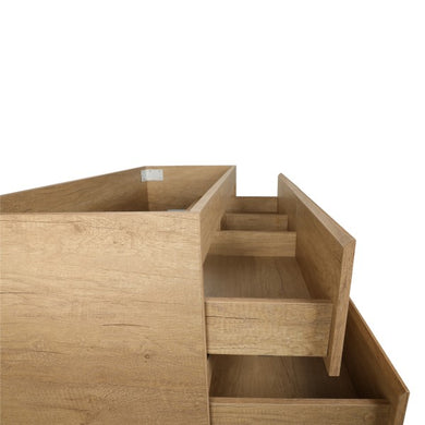 *Clearance* Alles 1200mm Wall Hung Vanity Cabinet | Alba Oak Woodgrain |