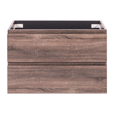 *Clearance* Alles Plus 900mm Wall Hung Vanity Cabinet | Legna Noir Woodgrain |