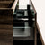 Alles Plus 1800mm Wall Hung Vanity Cabinet | Legna Noir Woodgrain |