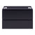 Alles Plus 900mm Wall Hung Vanity Cabinet | Satin Black |